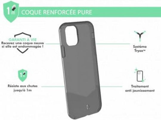 Force Case Verstärkter Handyhülle Iphone 11 Reines Transparentes Schwarzes
