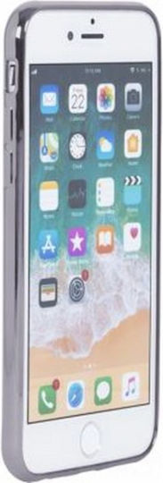 Bigben Connected Case Iphone 5 5s Se Semi-rigid Metal Space Gray Transparent