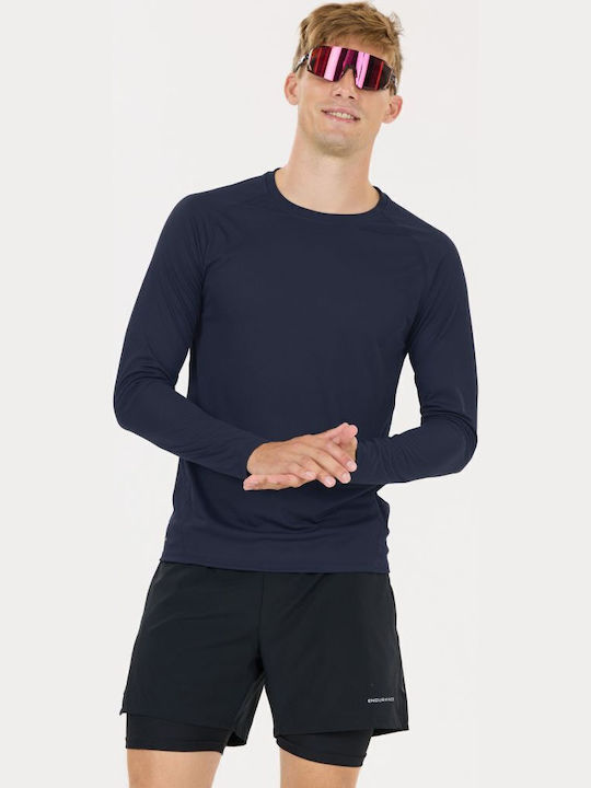 Bluza Cu Mâneci Lungi Albastră