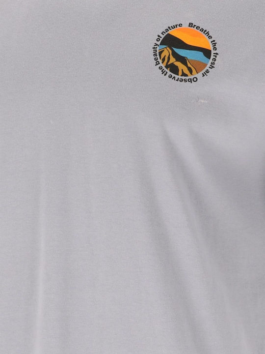 T-shirt Γκρι