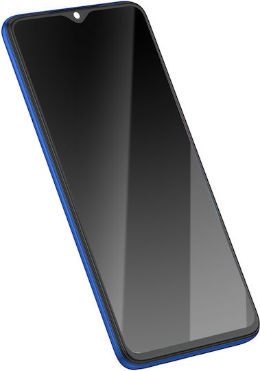 Clappio LCD Ersatzbildschirm + Touch-Mechanismus Glas Xiaomi Redmi Note 8 Pro Rahmen Blau