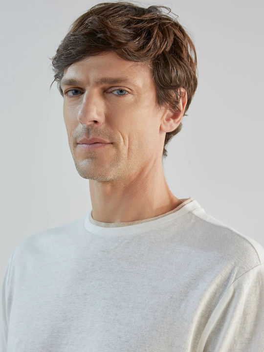 T-shirt Εκρού