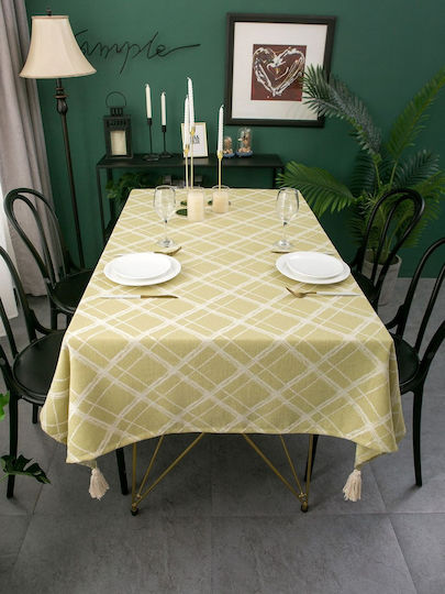 FRIPIA Τραπεζομάντηλο Πράσινο 140x250εκ. FRIPIA Τραπεζομάντηλο Πράσινο 140x250εκ.