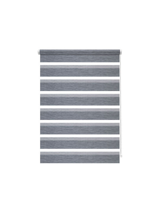 Gardinia Rolete Geam Semi-Blackout Dublu Gri Lățime 57xÎnălțime 150cm