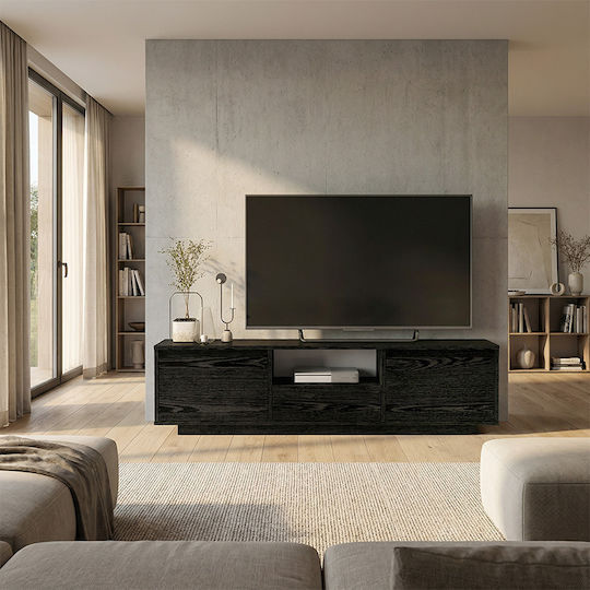 TV-Ständer Lumbera Schwarz M160xP29.5xH42cm