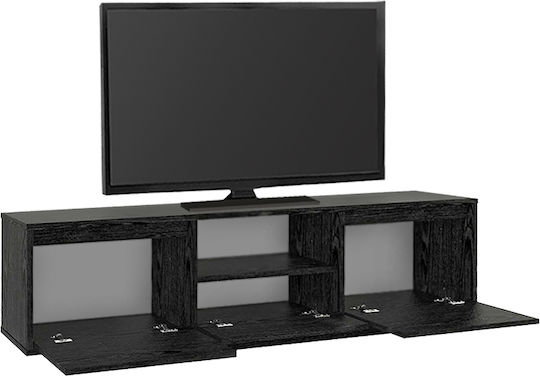TV-Ständer Lumbera Schwarz M160xP29.5xH42cm