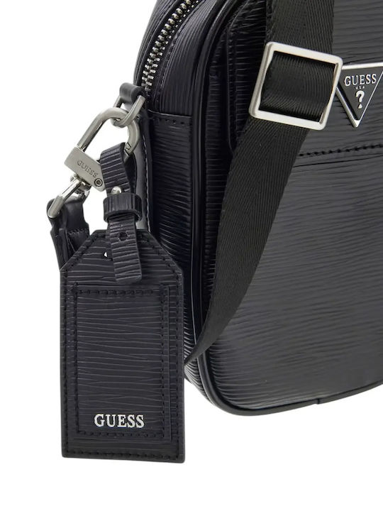 Milano Men's Shoulder / Crossbody Bag Black
