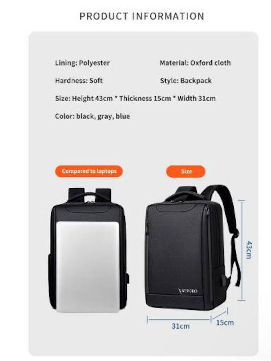Starrydrip Rucsac Waterproof Albastru