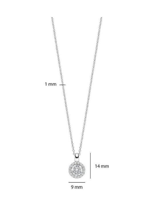 Ti Sento Silver Necklace