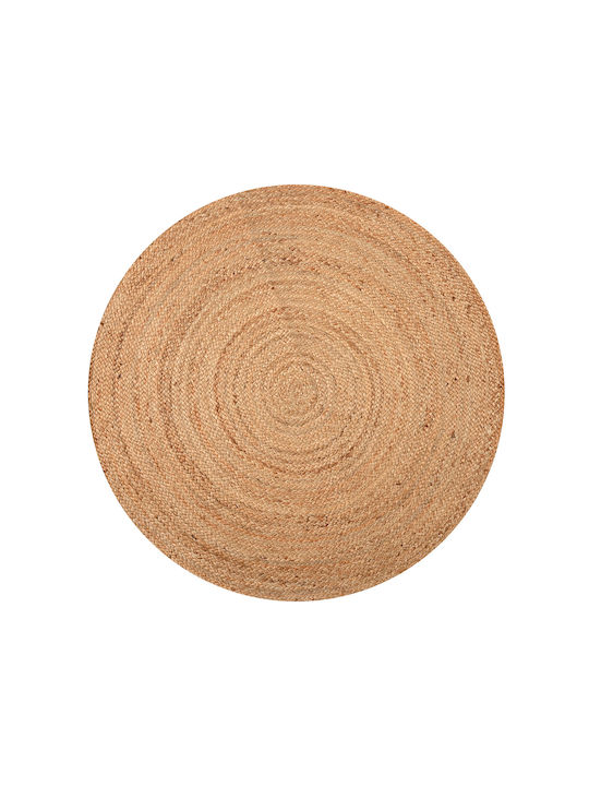Handgefertigter Sommer Korbweide Teppich Φ150cm Beige Handgefertigter Sommer Korbweide Teppich Φ150cm Beige