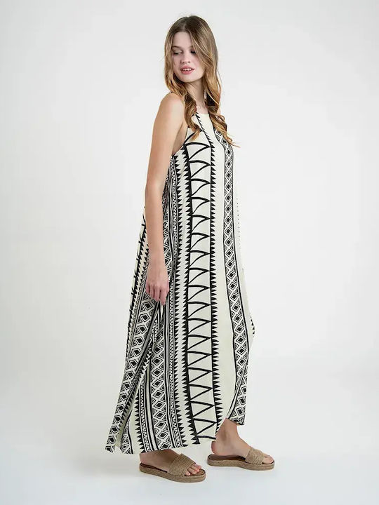 Summer Maxi Ecru Dress