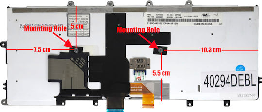 Deutsche Laptop-Tastatur Für Laptop German Laptop-Tastatur Lenovo Thinkpad X230s 20a3 20ag 20ah X240 20al 20am X250 20cl 20cm X260 20f5 20f6 X270 20hm 20k5 04y0930 04y0968 Sn20l82662 De Pointer Hintergrundbeleuchtung Schwarz Код.40294debl