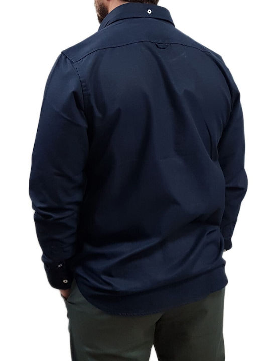 Long Sleeve Shirt In Narrow Fit Blue