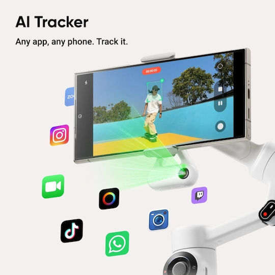 Insta360 Гимбал За Мобилен Телефон Сив