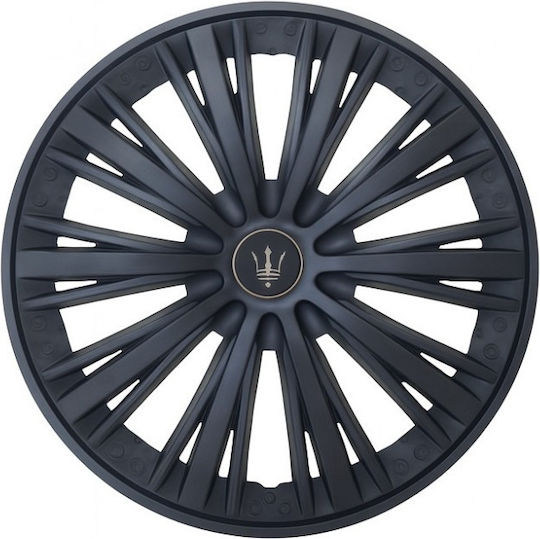 Set Capace De Roți Auto 16" 4 Bucăți Negre