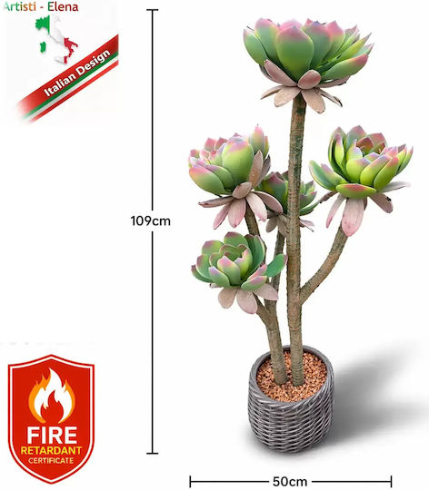 Artificial Cactus 109cm Modern Eva Pot