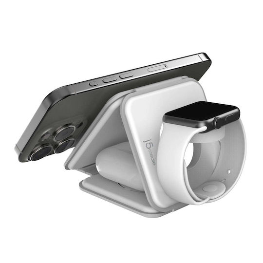J5create Încărcător Wireless Qi2 15W Alb
