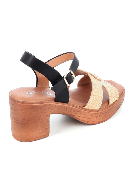 Damen Sandalen Beige