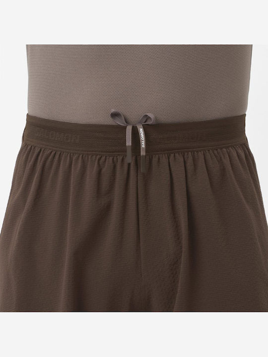 Sense Aero Sports Men's Brown Shorts