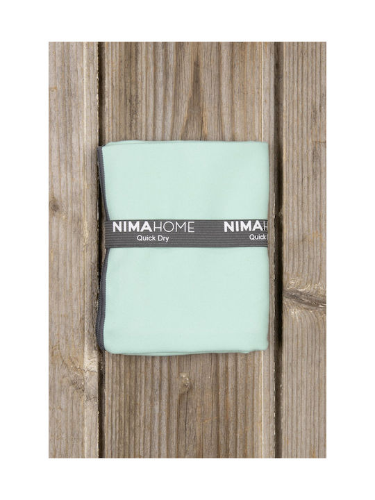 Nima Riva Microfiber Green Gym Towel 50x90cm