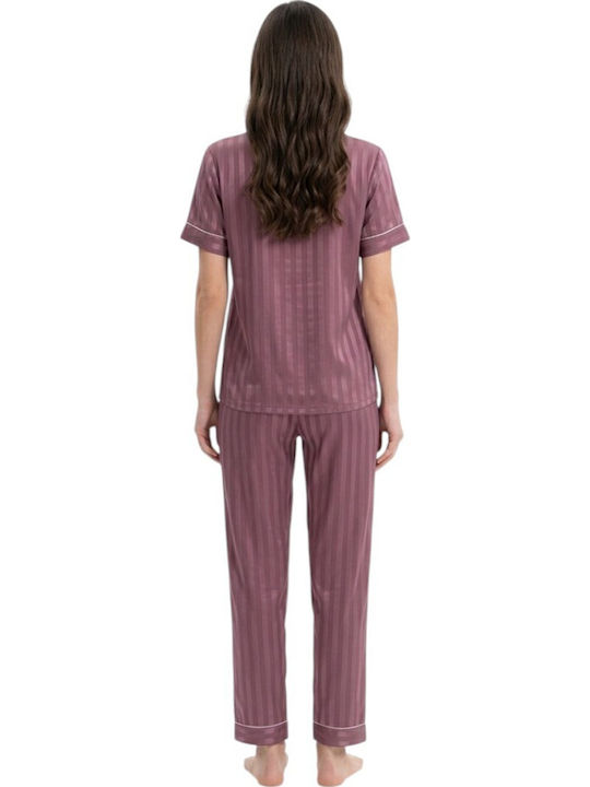 Cool Cool Sommer Damen Schlafanzug Set Sapio Mēlo