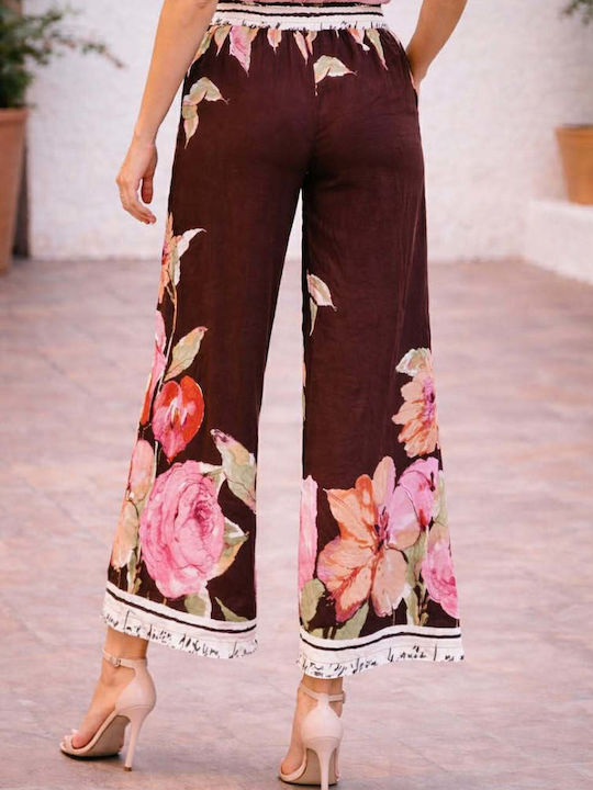 Women's Pantaloons with Rubber Band Floral