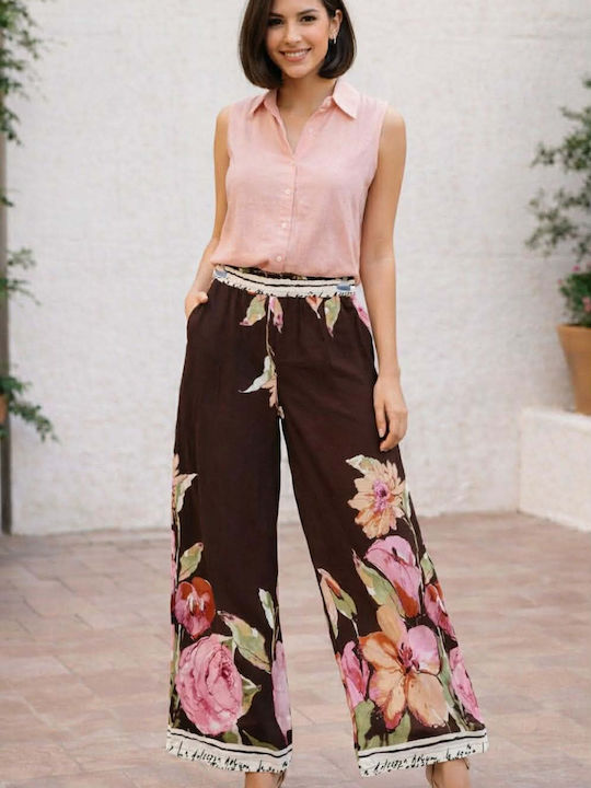 Women's Pantaloons with Rubber Band Floral