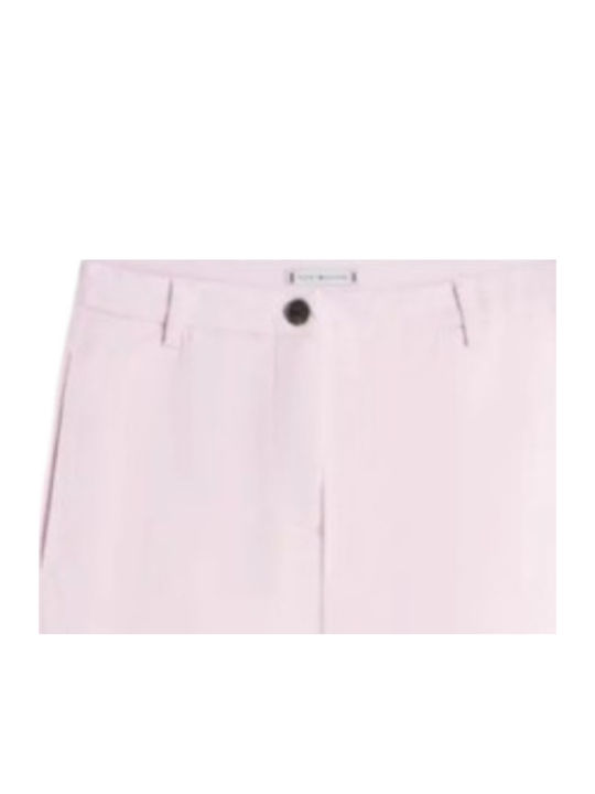 Damen Chino Hose in Schlanke Passform Rosa