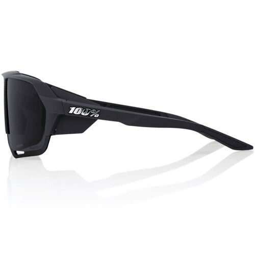 100% Cycling Glasses Norvik with Black Frame & Dark Lenses