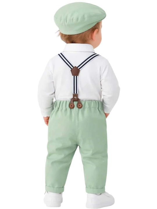 Kids Summer Suit 5 Pieces Green