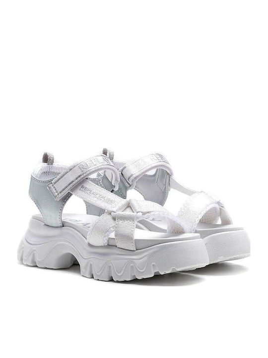 Kids' Anatomic White Sandals
