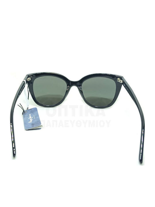 Pepe Jeans Pj7476 001 Women's Sunglasses with Black Frame and Green Lens PJ7476-001