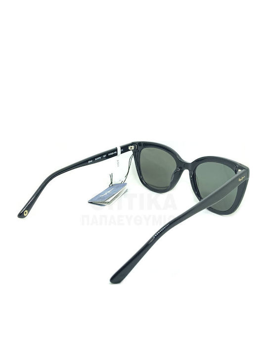 Pepe Jeans Pj7476 001 Women's Sunglasses with Black Frame and Green Lens PJ7476-001