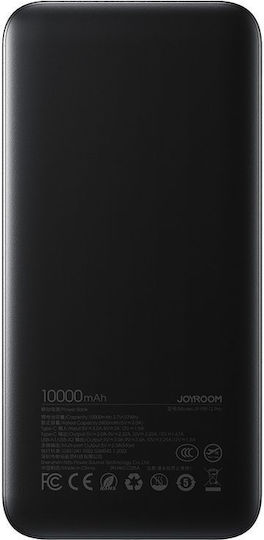 Joyroom JR-PBF12 Pro Power Bank 10000mAh 22.5W with 2 USB-A Ports and USB-C Port Black