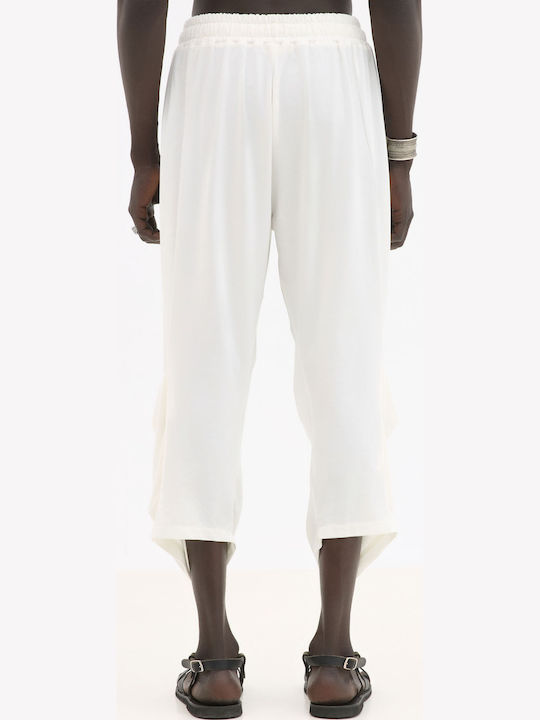 Trousers In Relaxed Fit Ecru