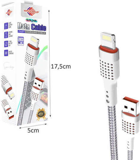 WisdomUp USB-A to Lightning Cable
