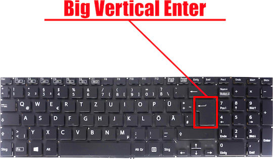 Deutsche Tastatur Für Laptop German Laptop Keyboard Sony Vaio Fit Svf15 Svf152 Svf1521c5e Svf15218cxw Svf152c29m Svf152a29m Svf153 Svf153a1ym Svf153a2tt Svf154 Svf15a1m2es Svf15a1s2es De No Frame Black Κωδ.40139denofr