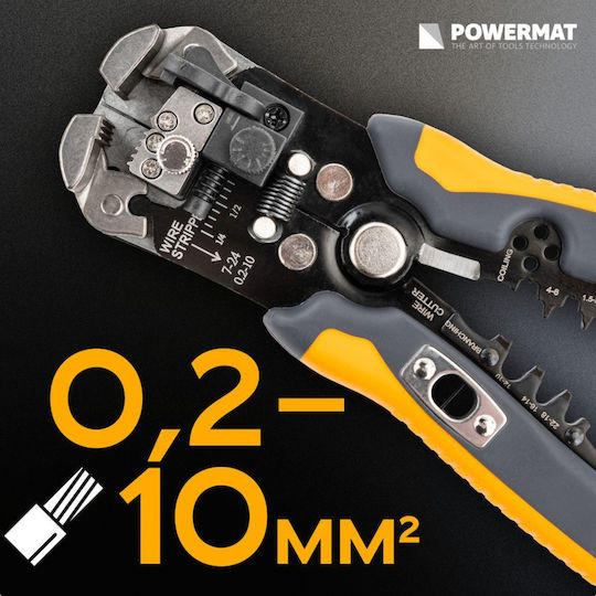 Powermat Αυτόματος Απογυμνωτής Καλωδίων με Μήκος 210mm