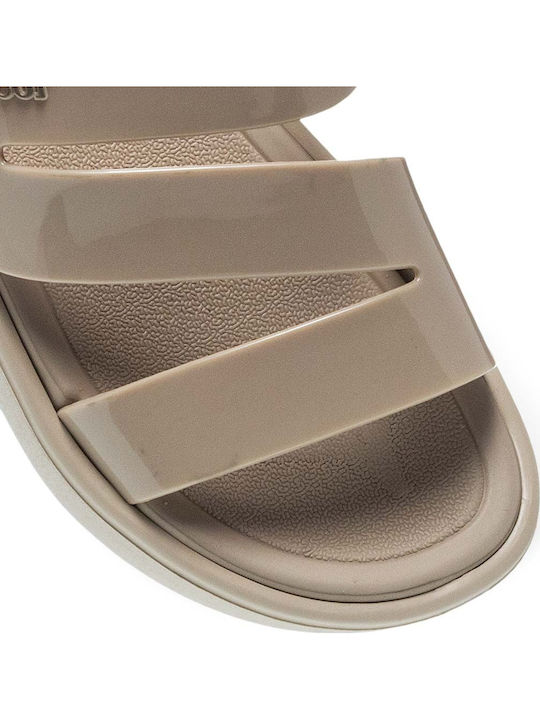Damen Zehentrenner in Beige Farbe
