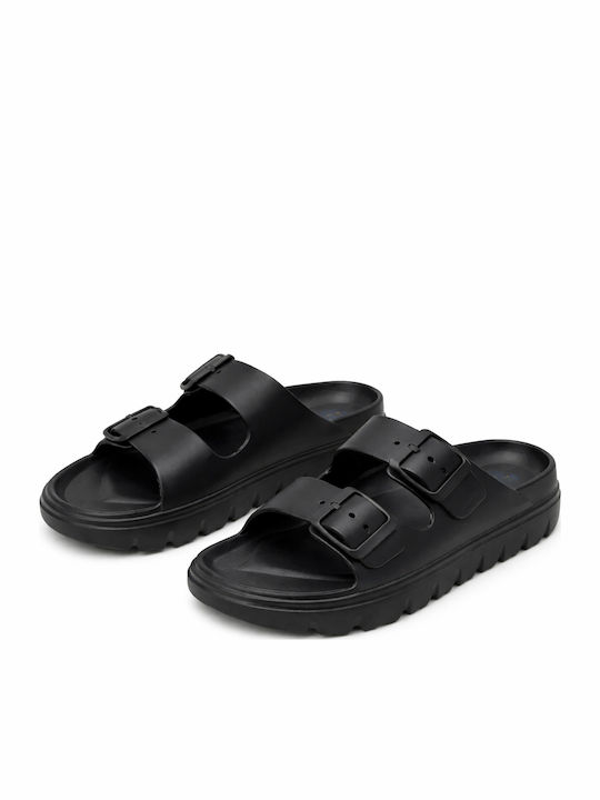 Flip Flops In Black Colour