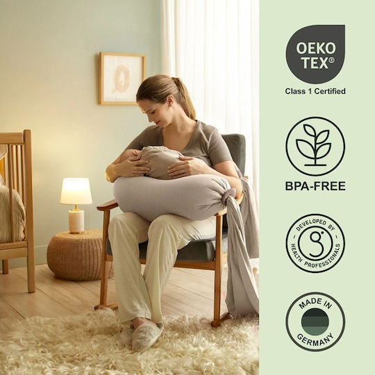 Bbhugme Beige Pregnancy & Breastfeeding Pillow