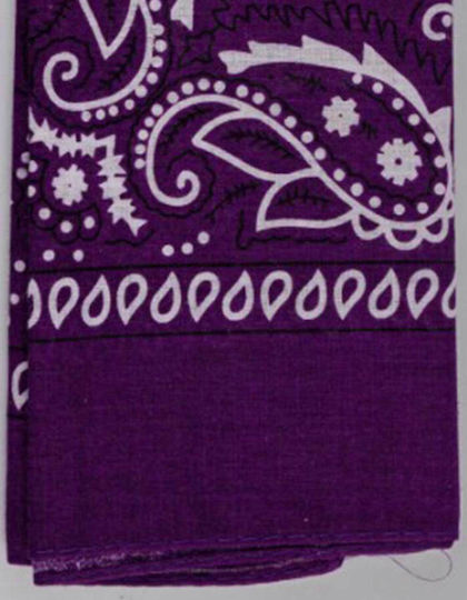 Unisex Bandana Rima Bumbac Violet