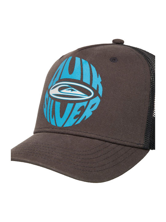 Quiksilver Kids' Hat Jockey Fabric Decades Brown
