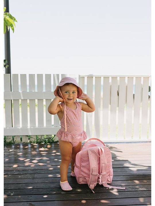 Tutete Kids' Hat Bucket Sunscreen Pink