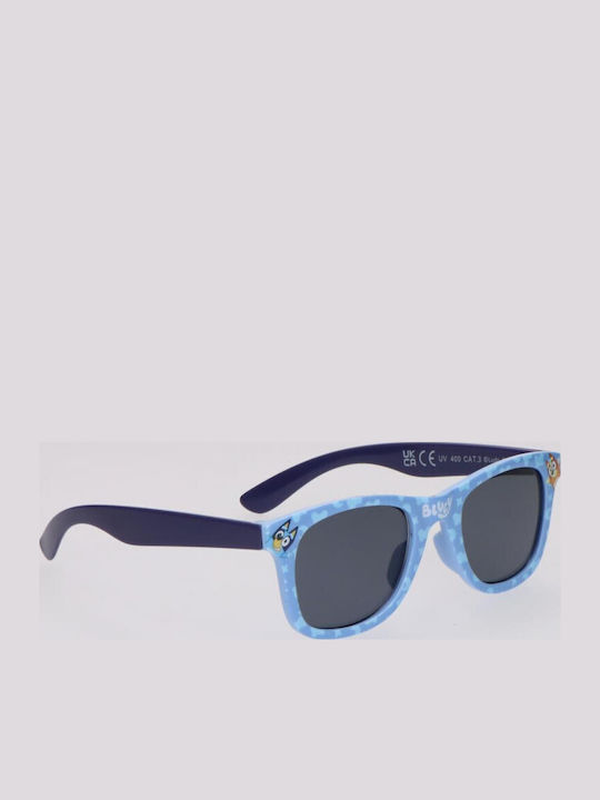 Bluey Palariu Copii Jockey Tesatura Cu Protectie Solara Albastru