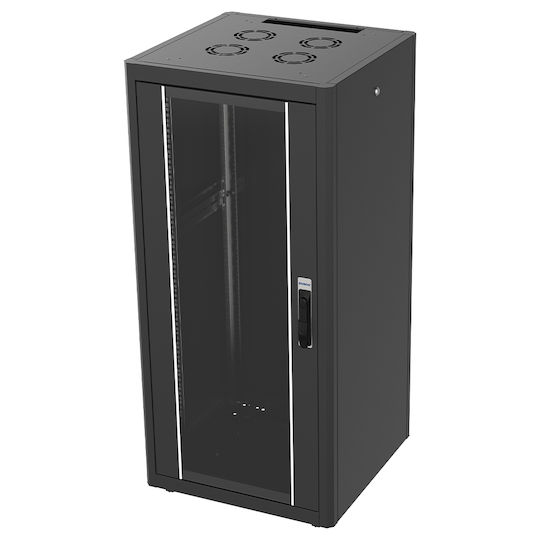 Edision Dulap Rack Cu Picioare 19U Negru 60-02-0205