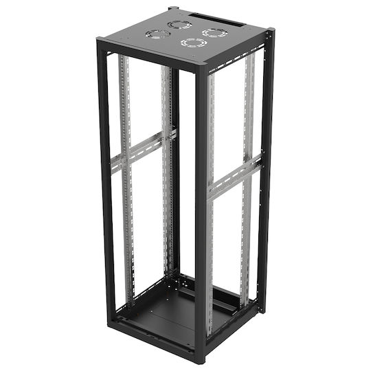 Edision Dulap Rack Cu Picioare 19U Negru 60-02-0206