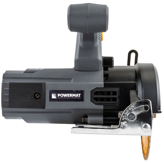 Powermat Φαλτσοπρίονο Ρεύματος 1400W Διαμέτρου 125mm