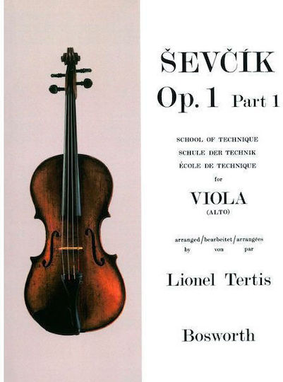 Bosworth Ševcík Viola Studies Op.1 1