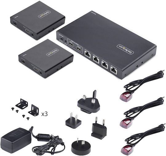 Startech Διανομέας Hdmi 4k 4 Θυρών